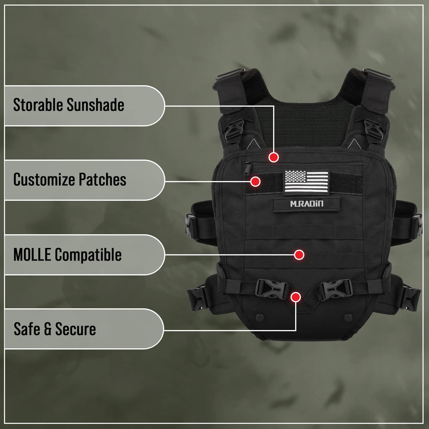 MURADIN Sling bags for carrying infants