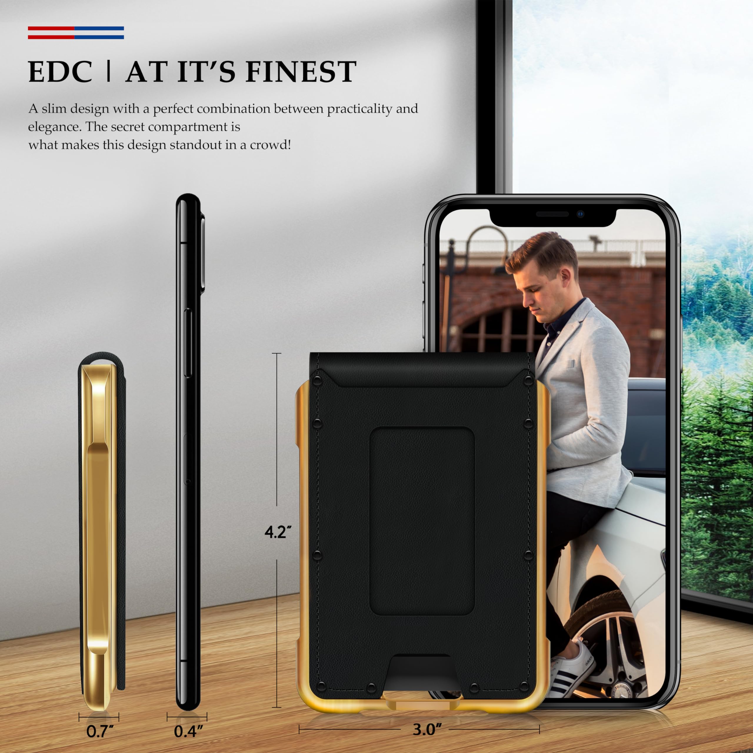 slim wallet for men