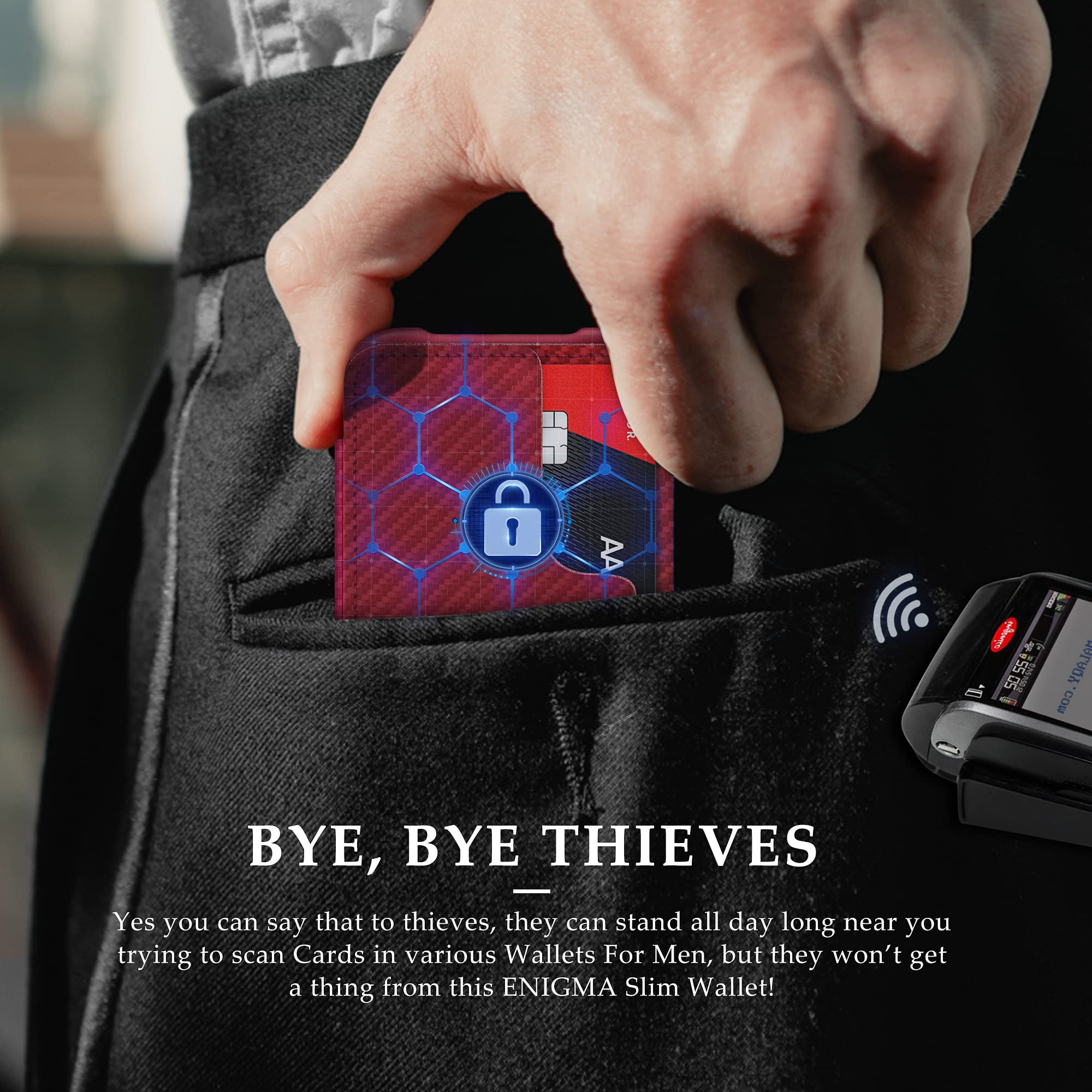 RFID blocking wallet