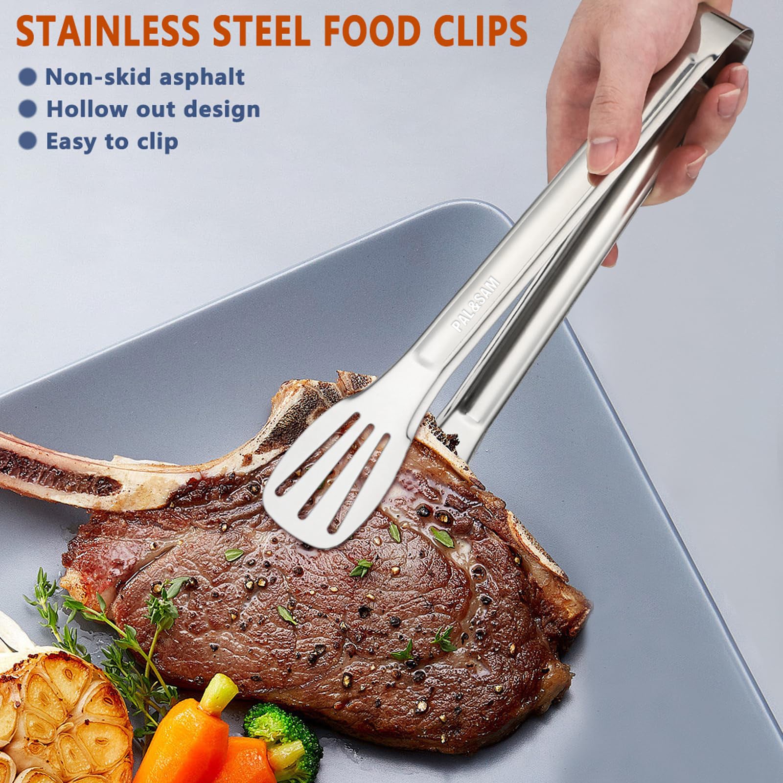 PAL&SAM Cooking Tongs Set