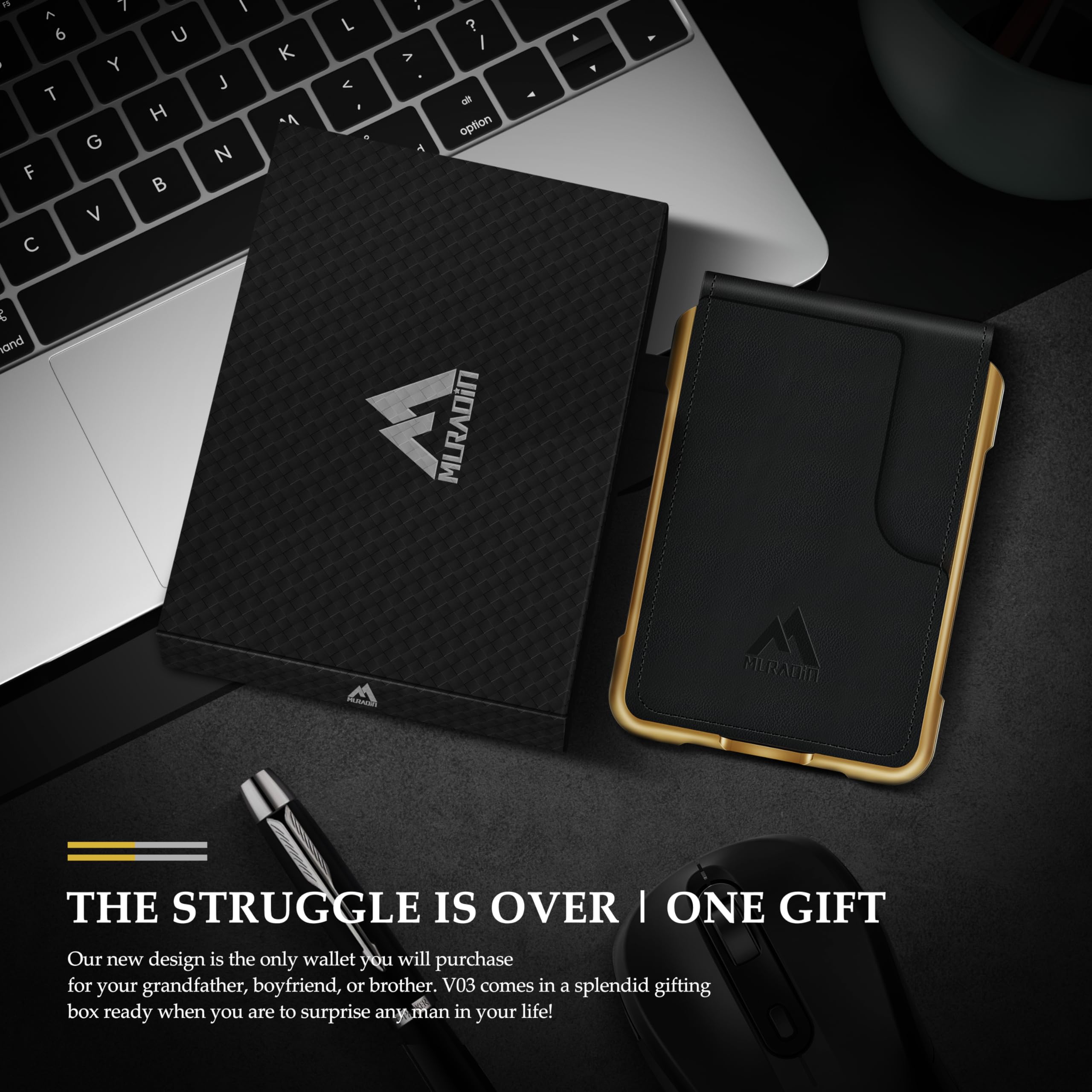 aluminum wallet