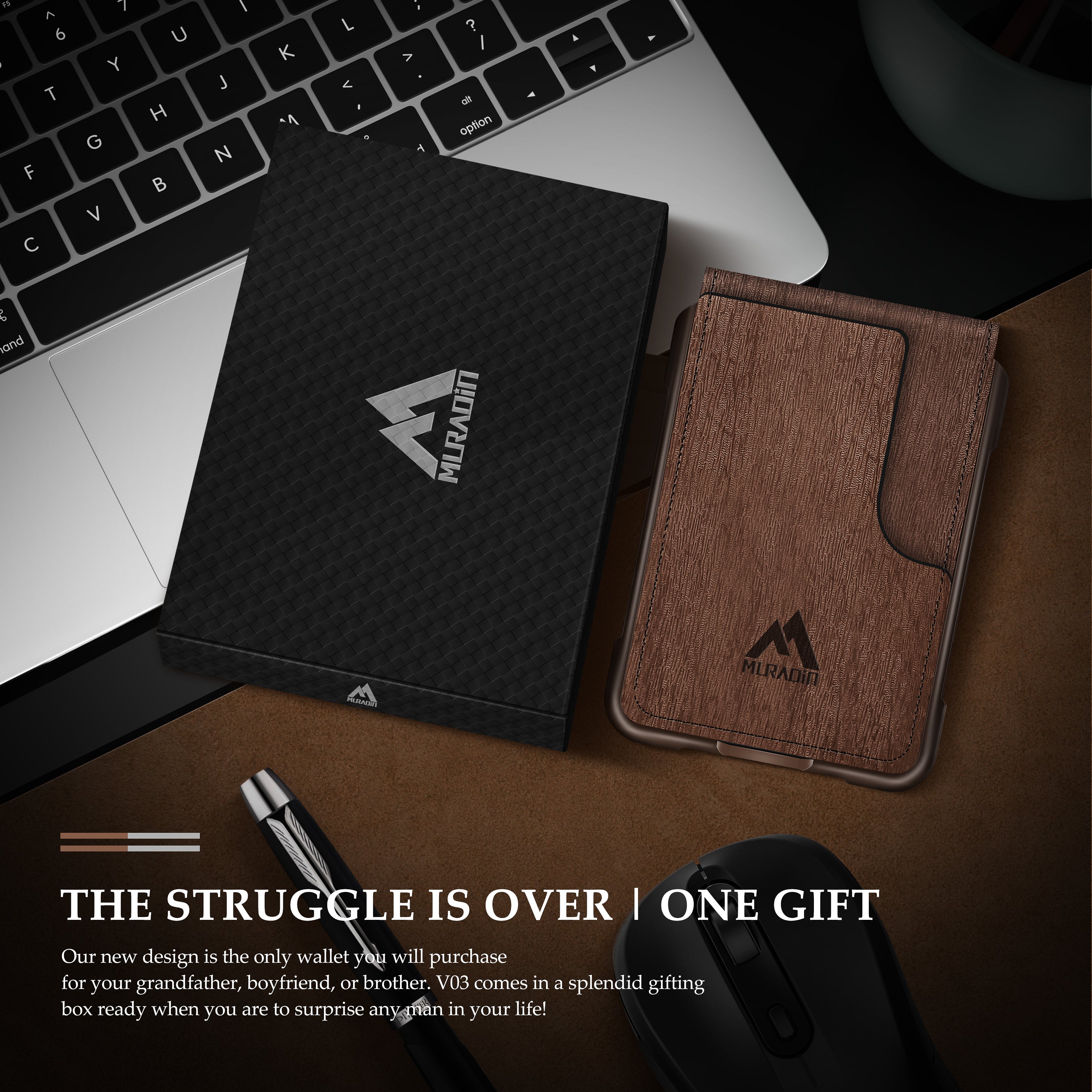 aluminum wallet