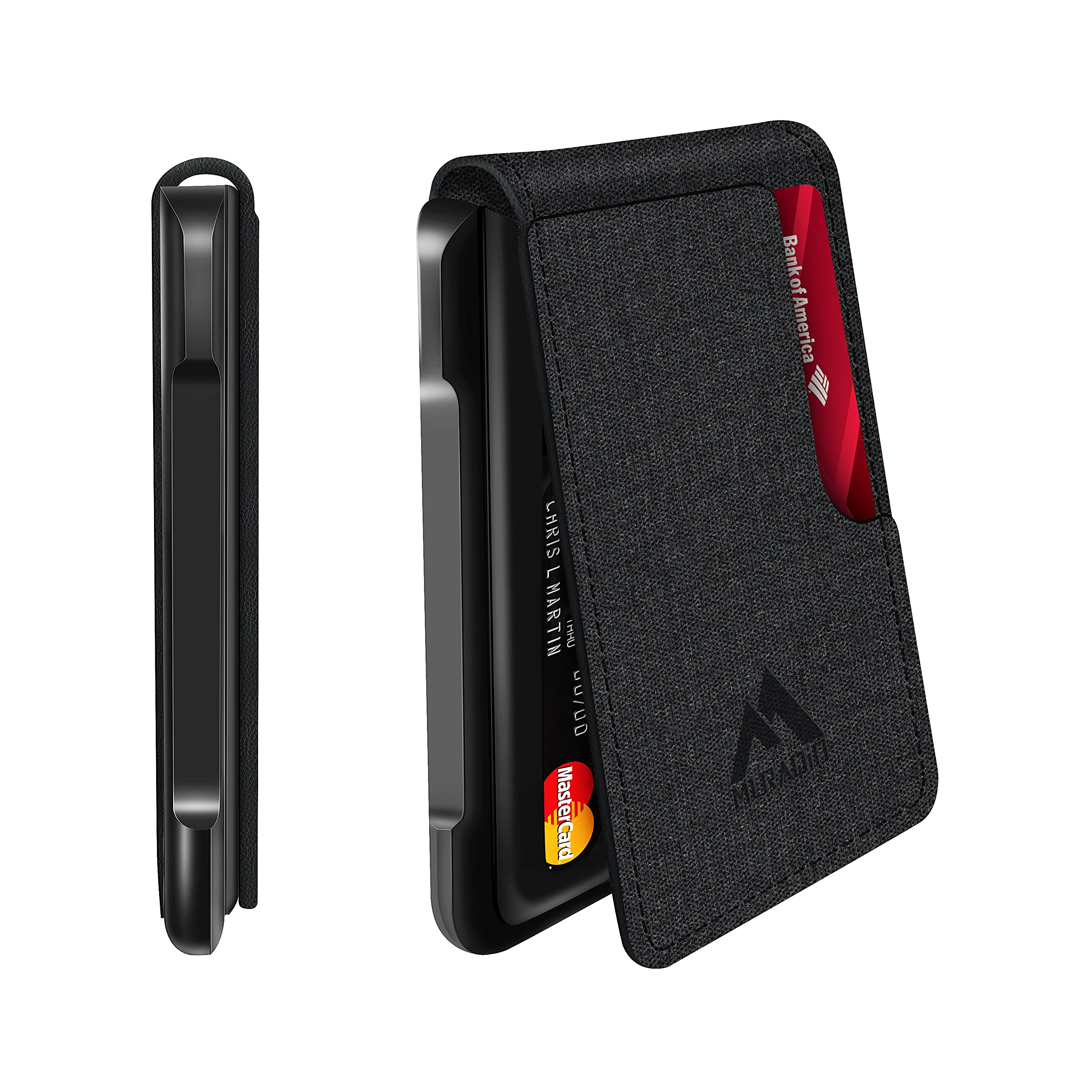  MURADIN Tactical Minimalist Wallet for Men, Slim RFID