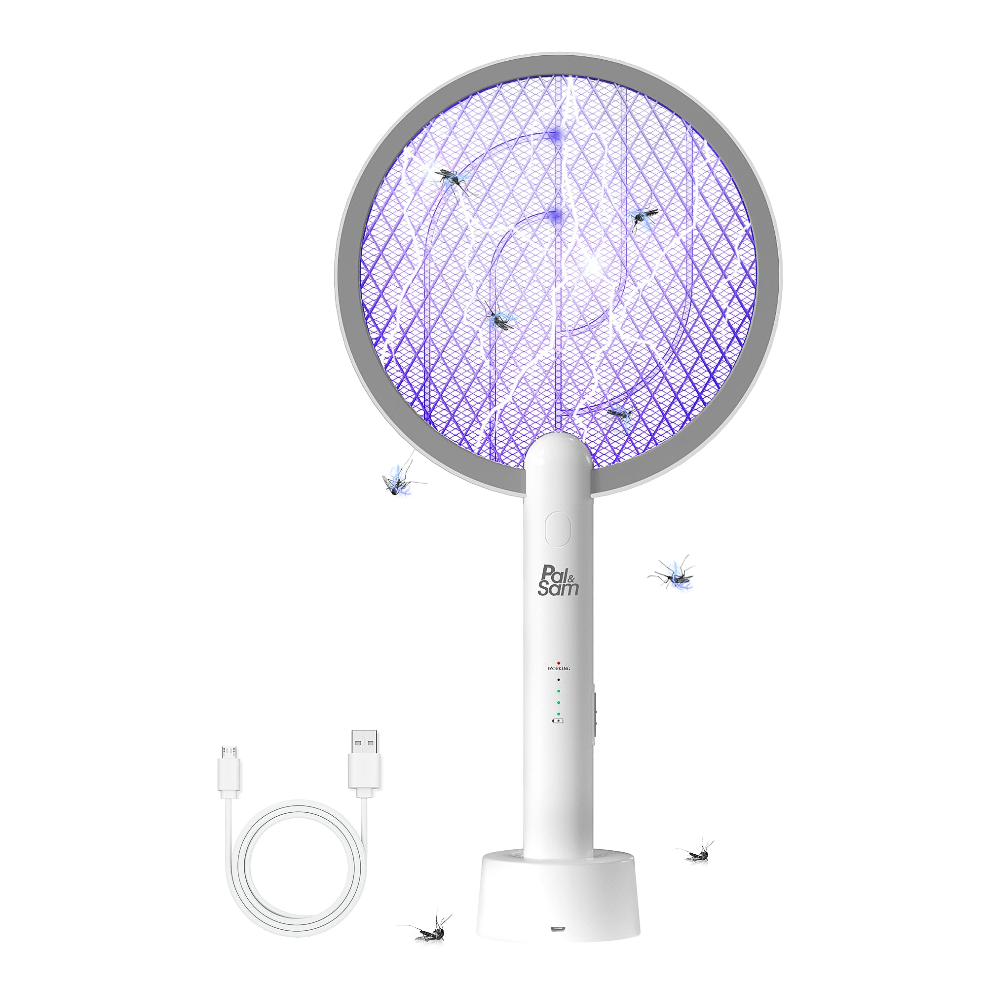 PAL&SAM Electric Fly Swatter Racket