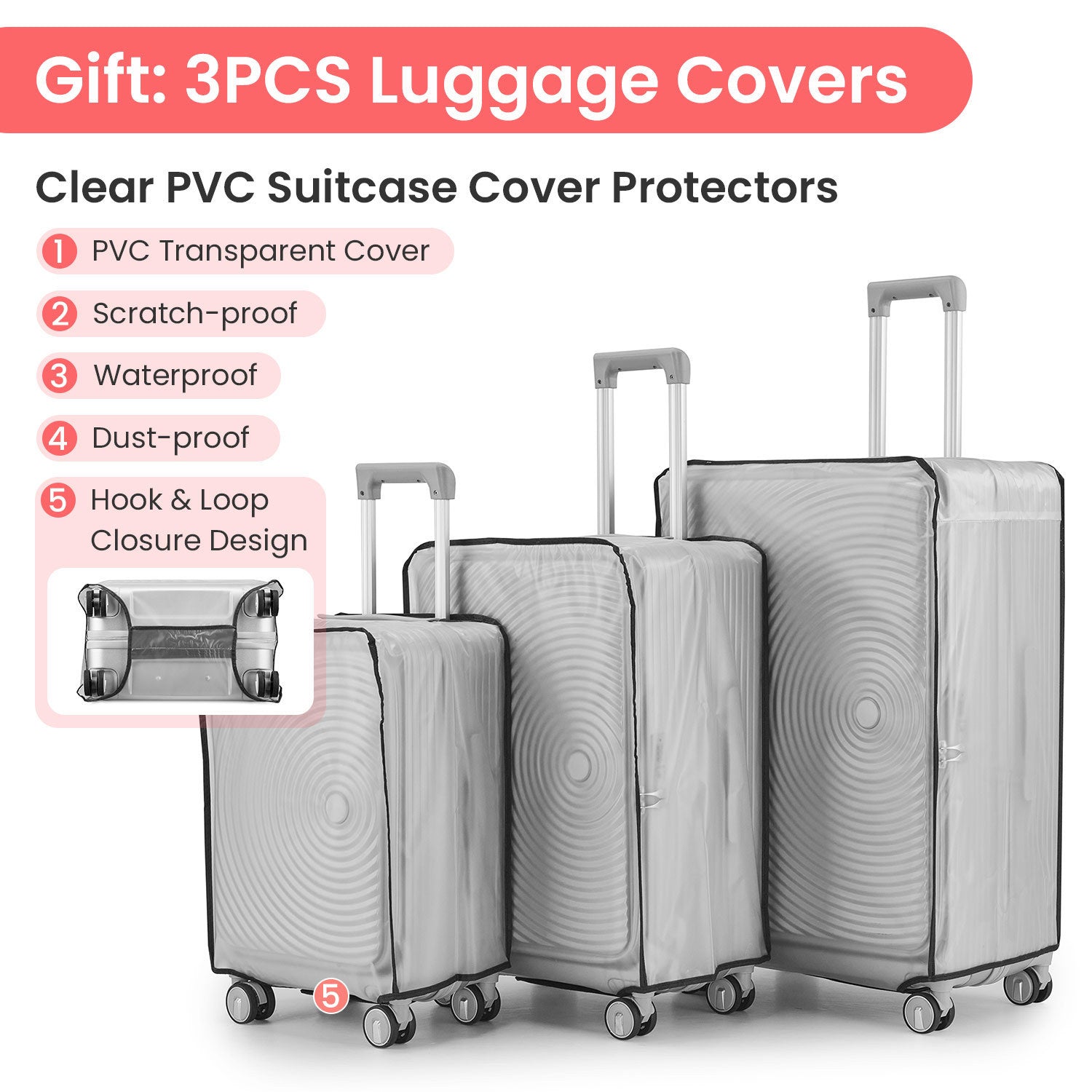 Luggage cover with lock online