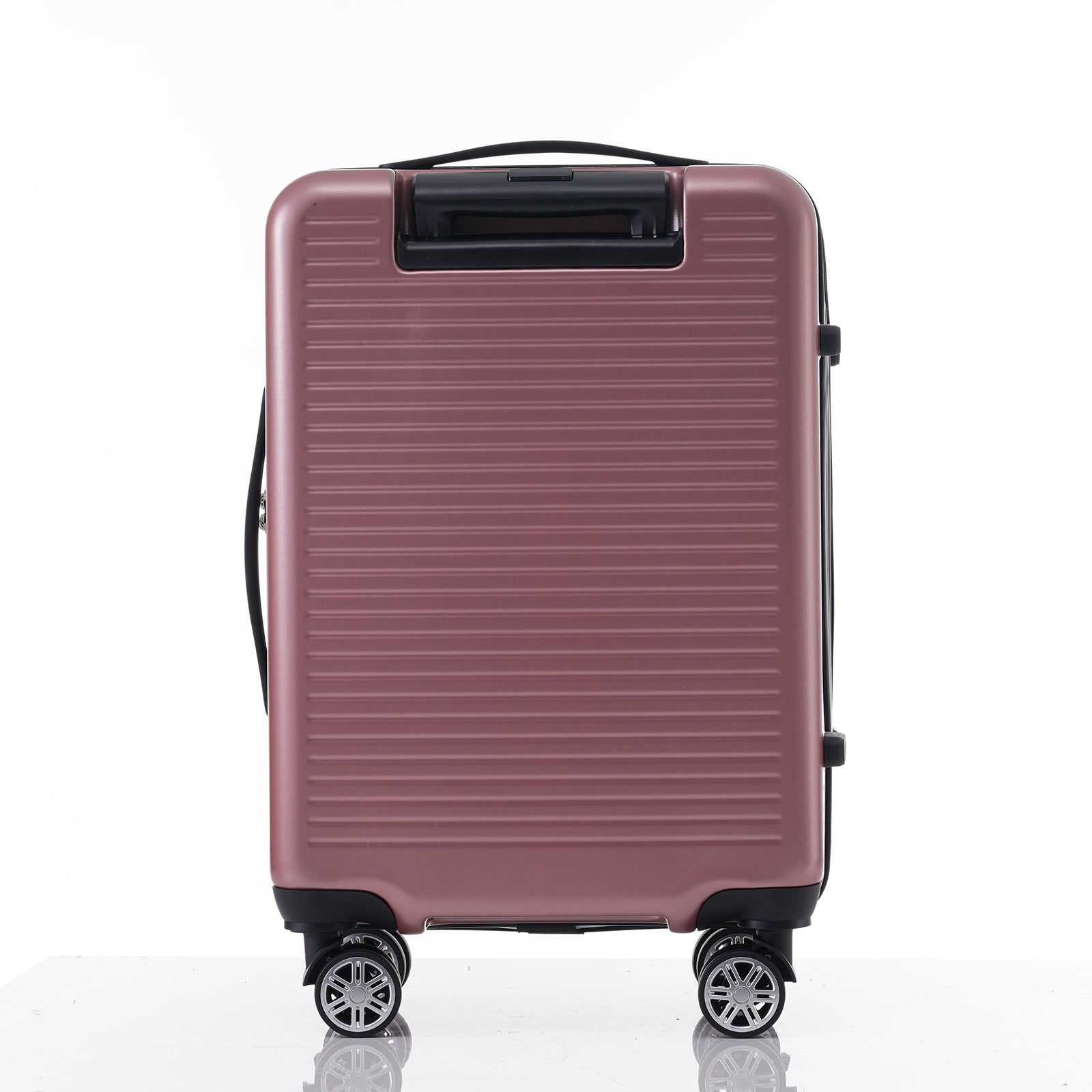 Carry-on Luggage 20 Inch Front Open Luggage Lightweight Suitcase with Front Pocket and USB Port, 1 Portable Carrying Case