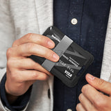 V02 – Aluminum Badge ID Card Holder Wallet
