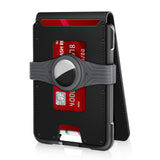 V03 Airtag Wallet - Leather Bifold Wallet with AirTag Holder