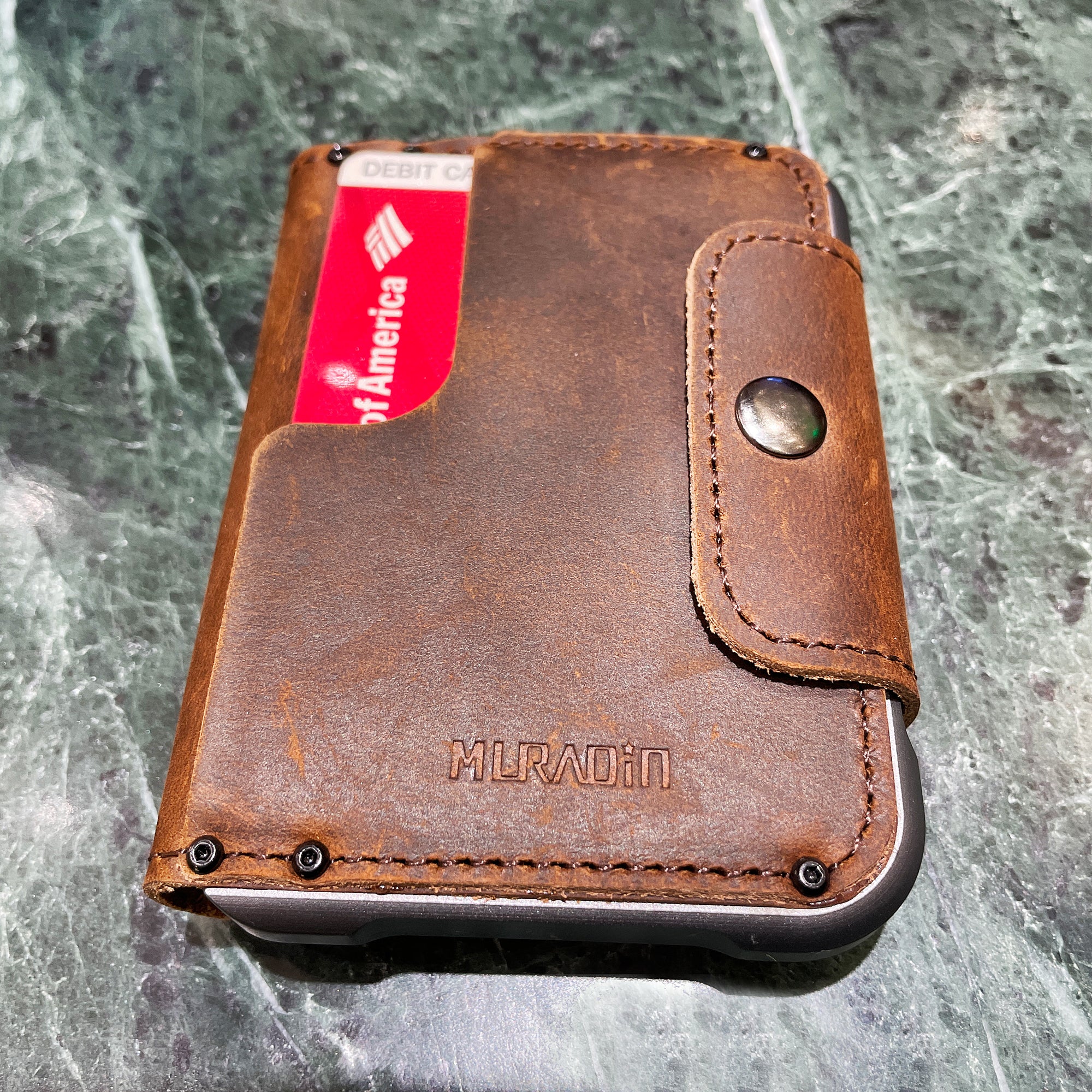 Aluminum wallet
