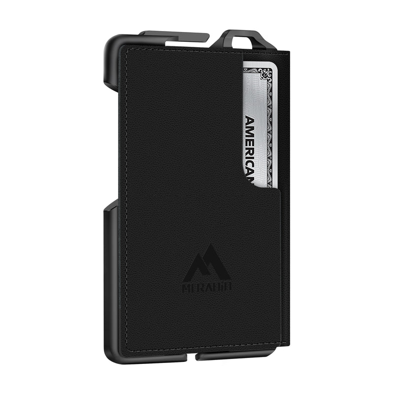 H01 – Genius Leather Wallet – Wax Black
