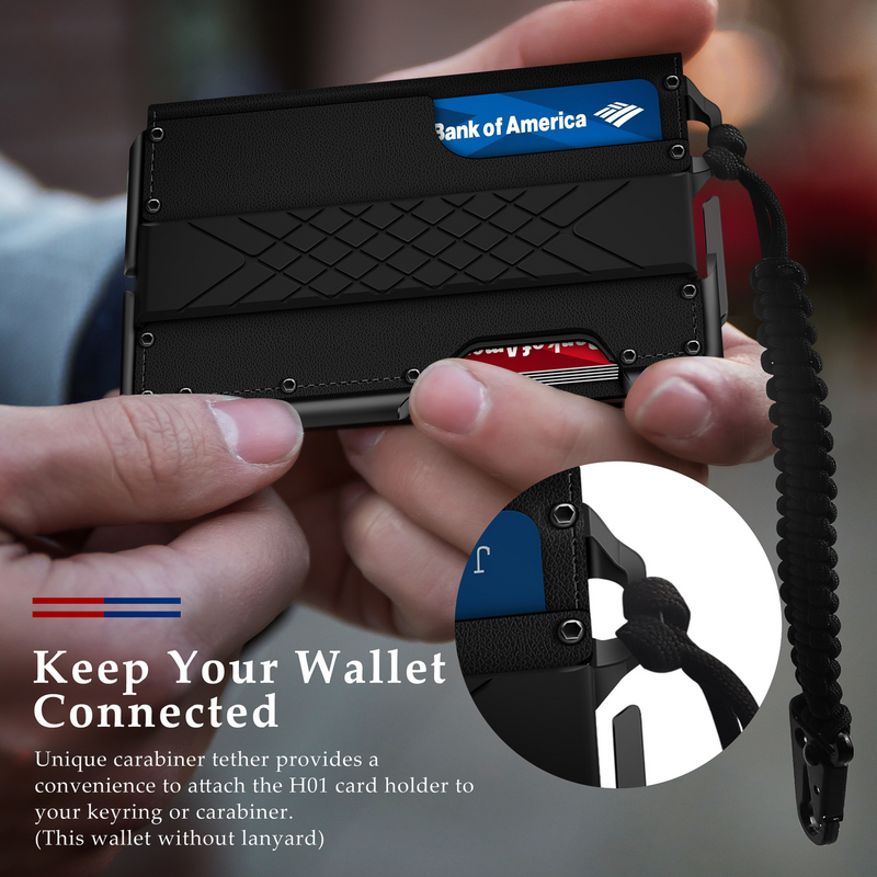 H01 – Genius Leather Wallet – Wax Black