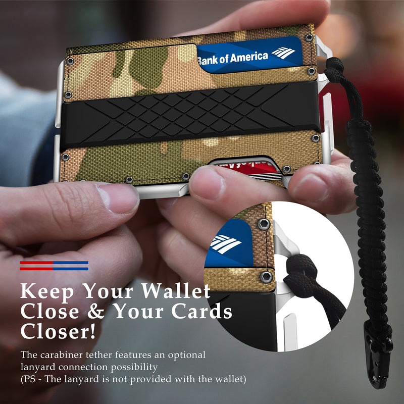 H01 – Men’s Minimalist Wallet – Camouflage