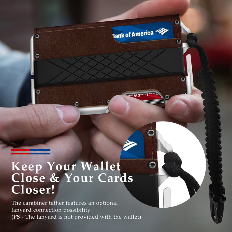 H01 – RFID Blocking Wallet – Wax Brown