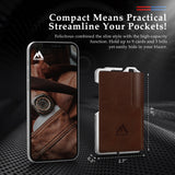 H01 – RFID Blocking Wallet – Wax Brown